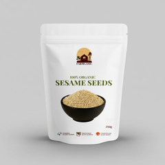 Buy Sesame Seeds (Till) – 250g | FarmGanic Organic Superfoods