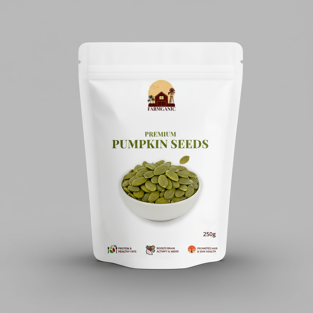Pumpkin Seeds – 250g | Rich in Zinc & Magnesium